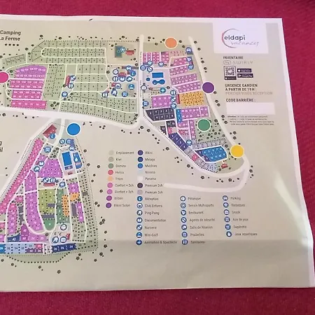 Location Saisonniere Mobil-home A St Augustin Sur En Charente-maritime 17570 Campingplads